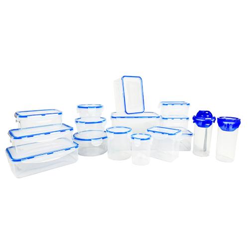 Set de 16 contenedores de comida